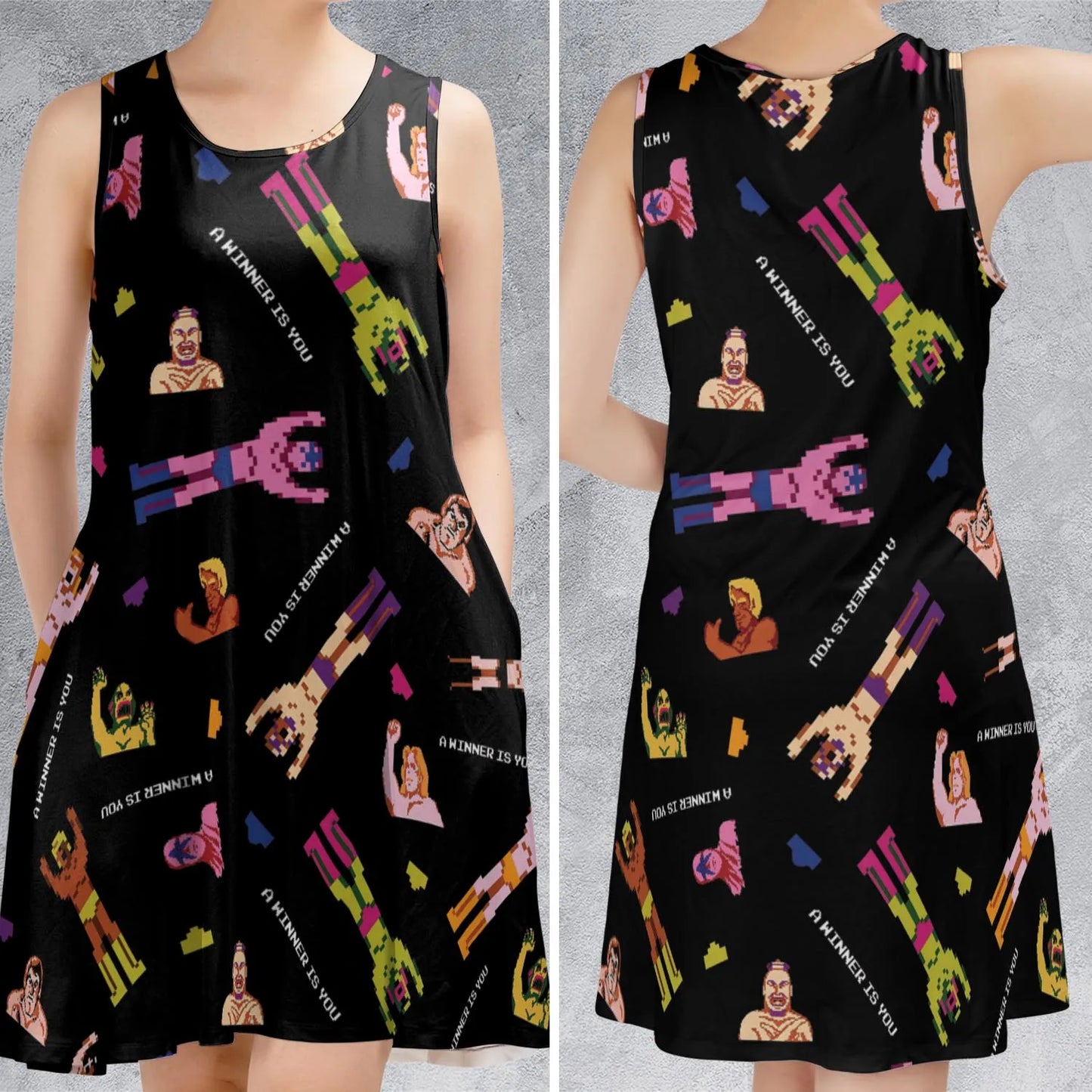 Sleeveless Dress - Q2NUV5X4