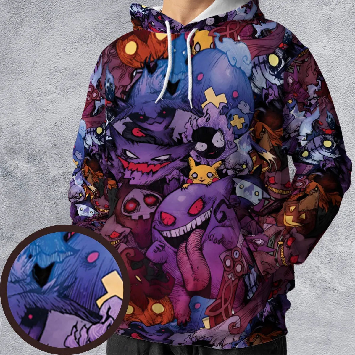 All-over Print Hoodie - 7U55ALFX