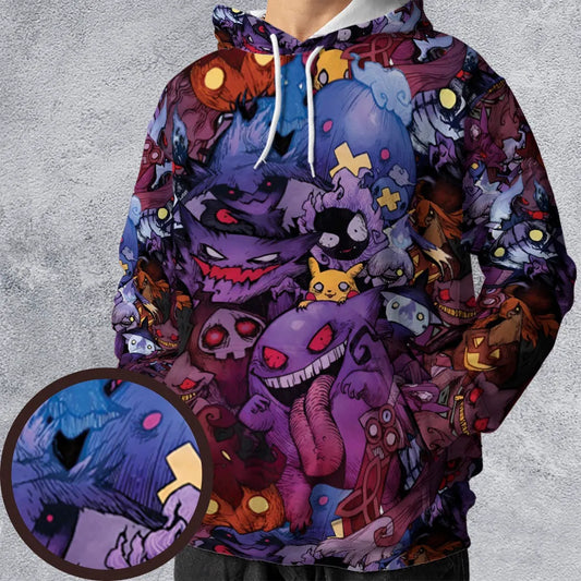 All-over Print Hoodie - 7U55ALFX