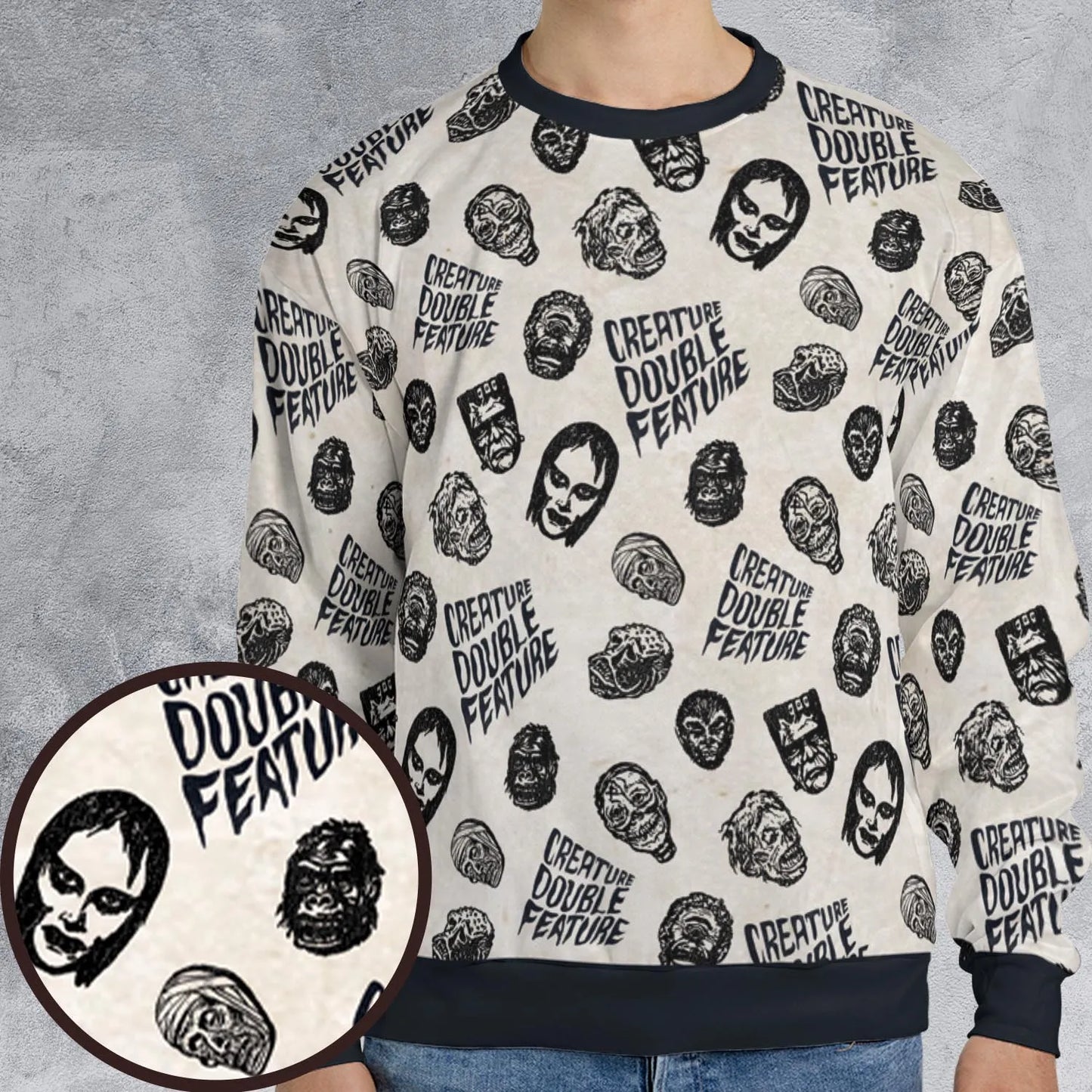 All-over Print Sweatshirt - QVUZDADB