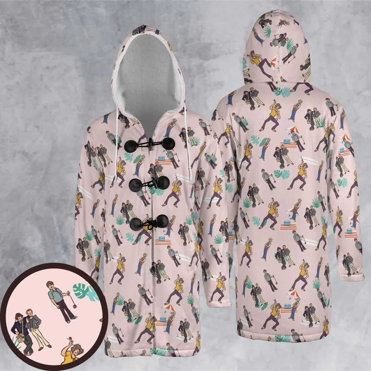 Hooded Cloak Coat - G45LKSZP