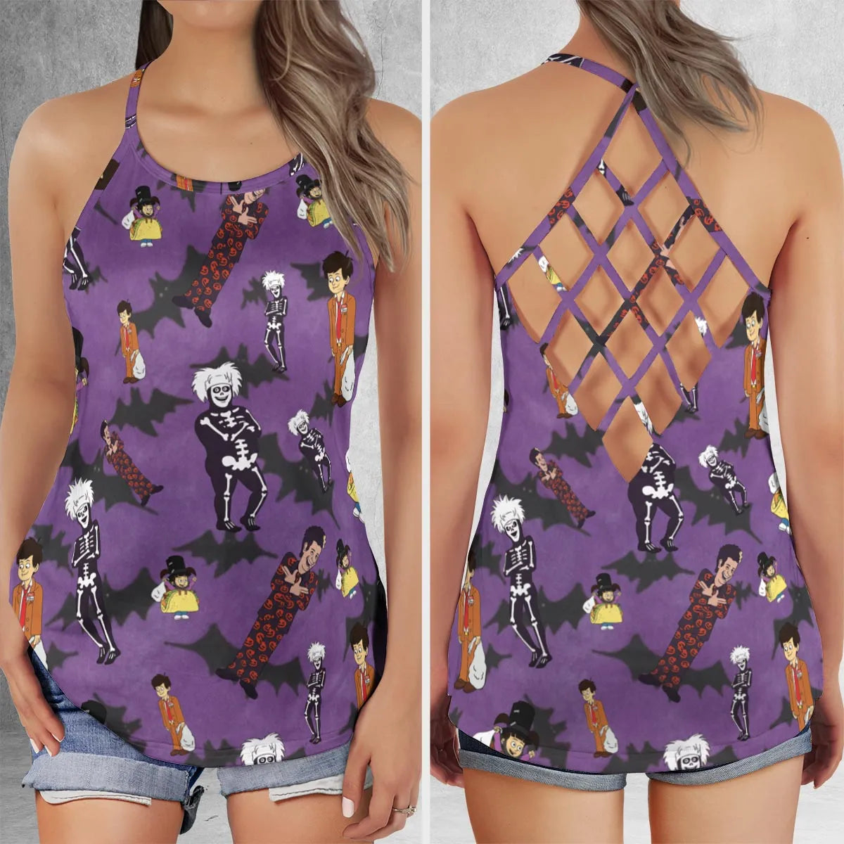 Criss Cross Tank Top - 5ERALV7T