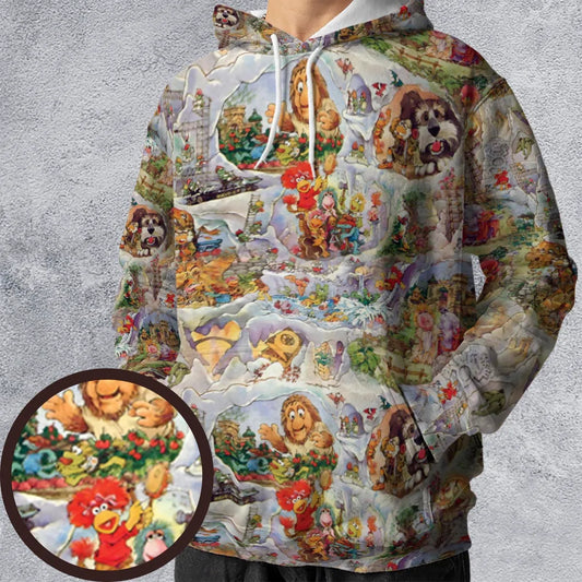 All-over Print Hoodie - HFW6Y4UE