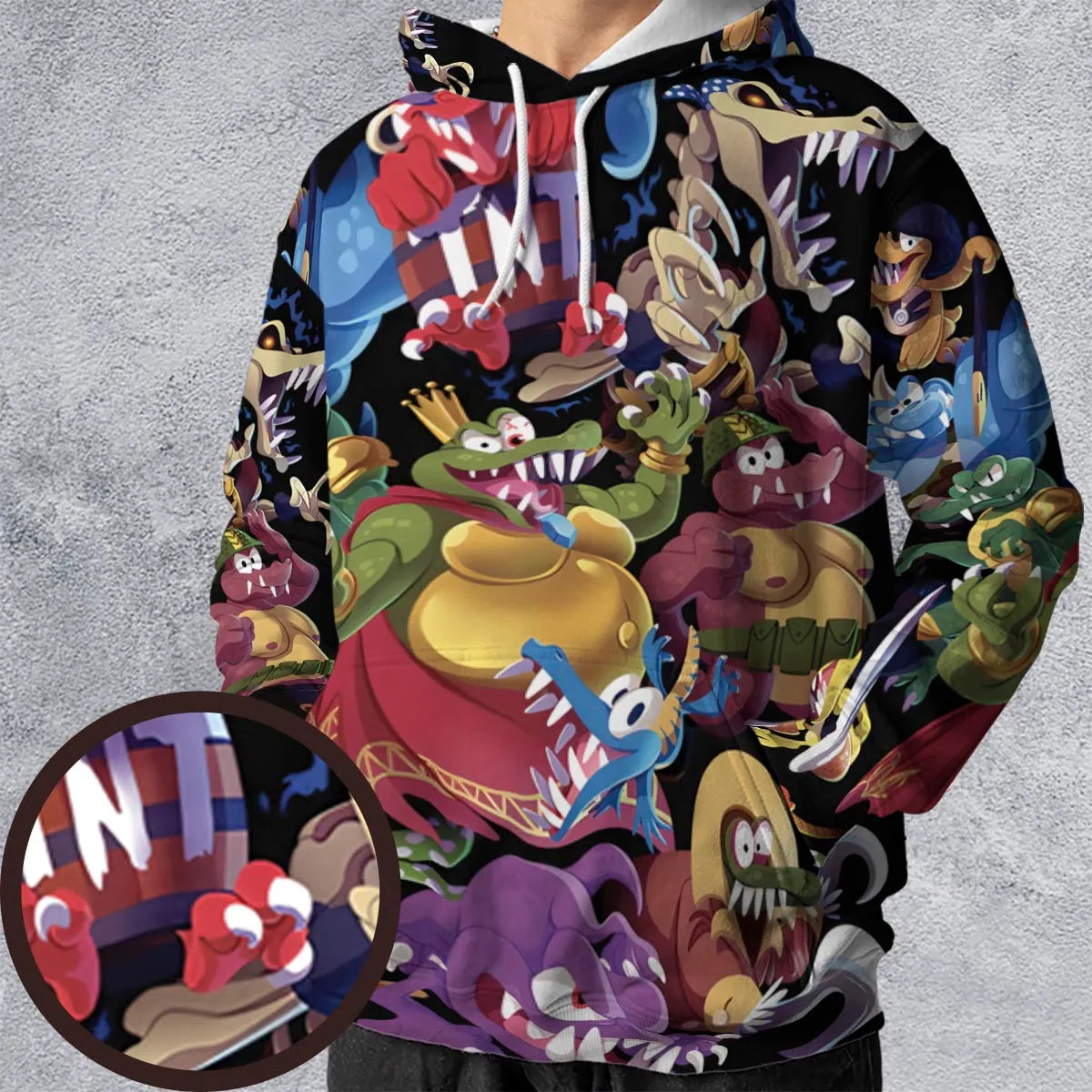 All-over Print Hoodie - QNPW8L6C