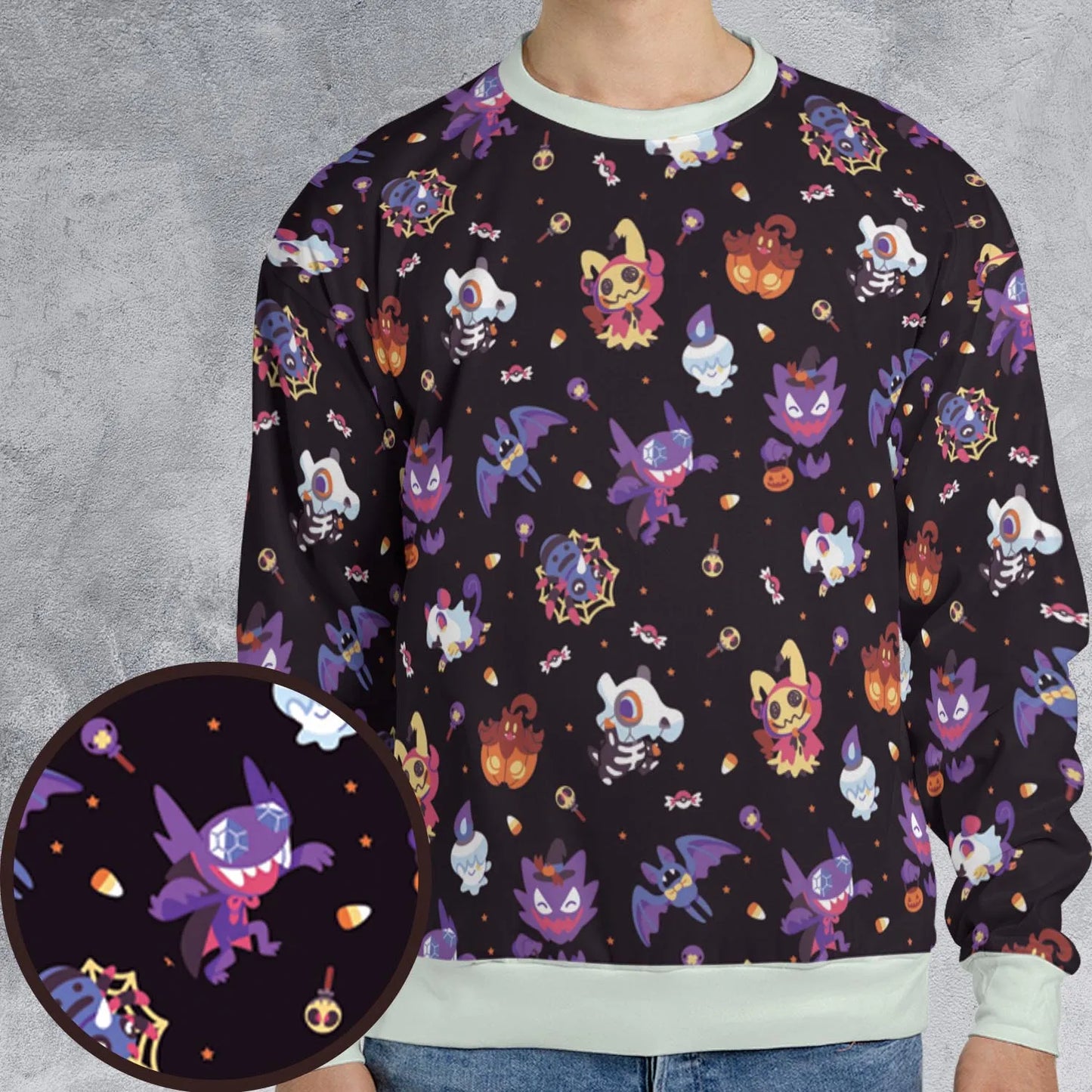 All-over Print Sweatshirt - HW2V99MX