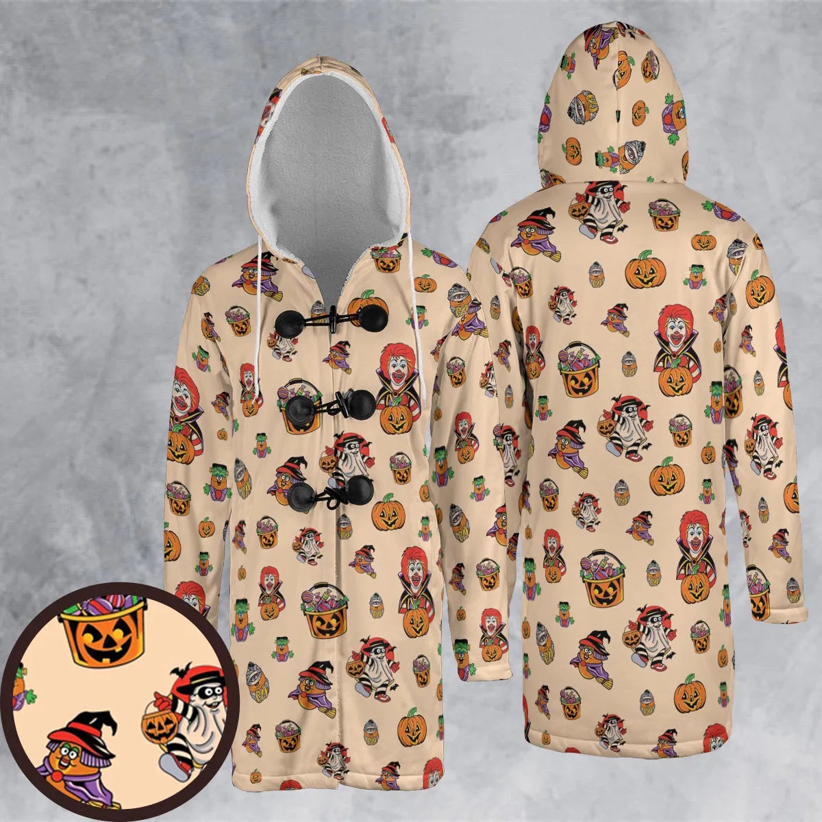 Hooded Cloak Coat - TU2JVR7V
