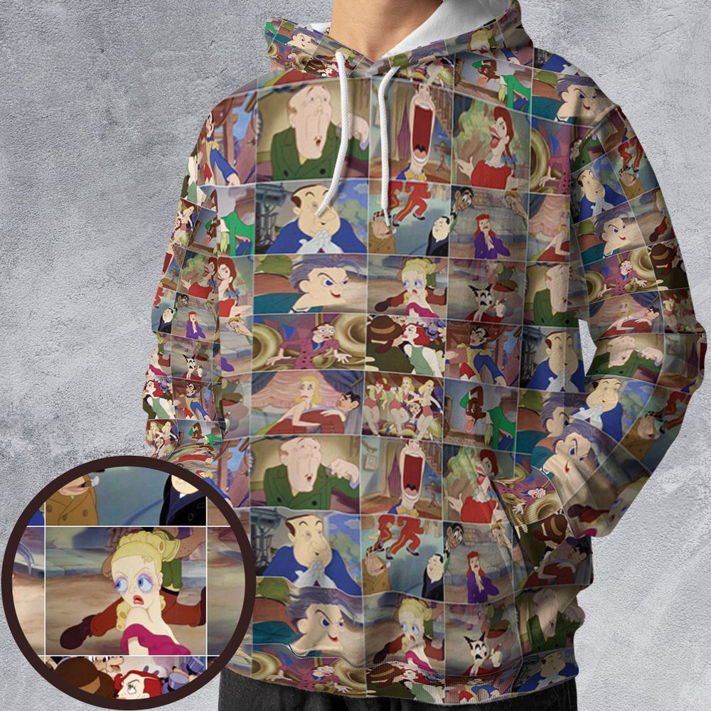 All-over Print Hoodie - R5Q6ZQEH -  - 1