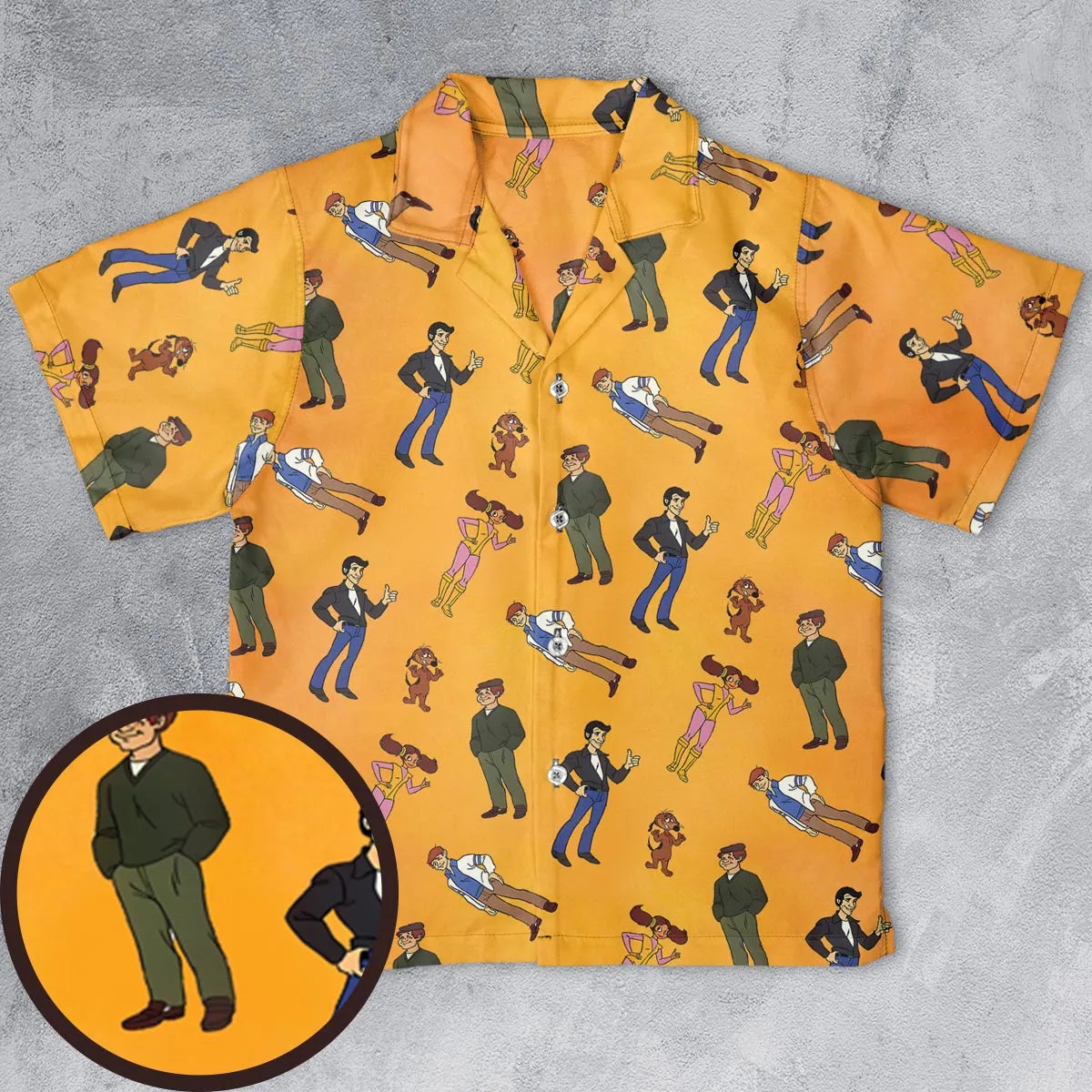 Youth Hawaiian Shirt - QLV8NKWU