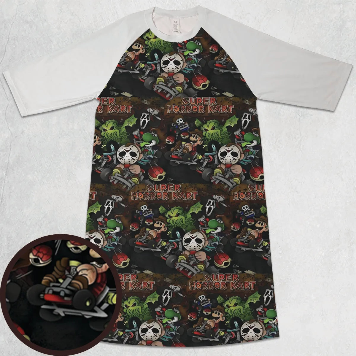 3/4 Sleeve Raglan Dress - 1AQFYB2S