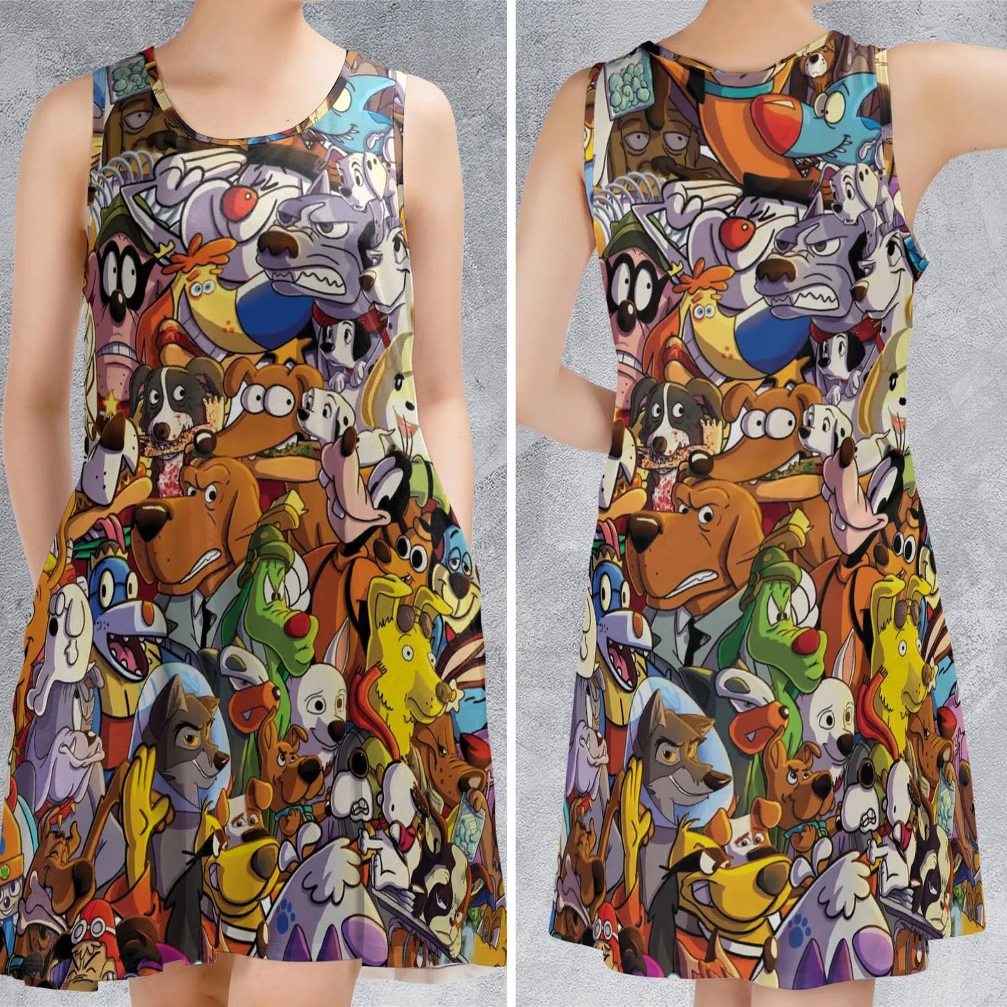 Sleeveless Dress - GY4NSG3R