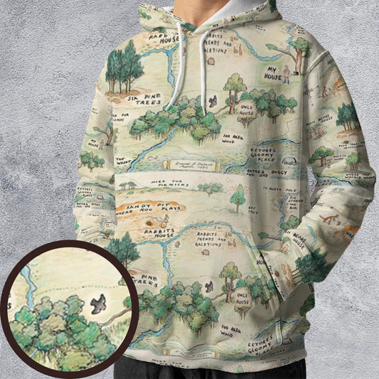 All-over Print Hoodie - T7DVJU4H