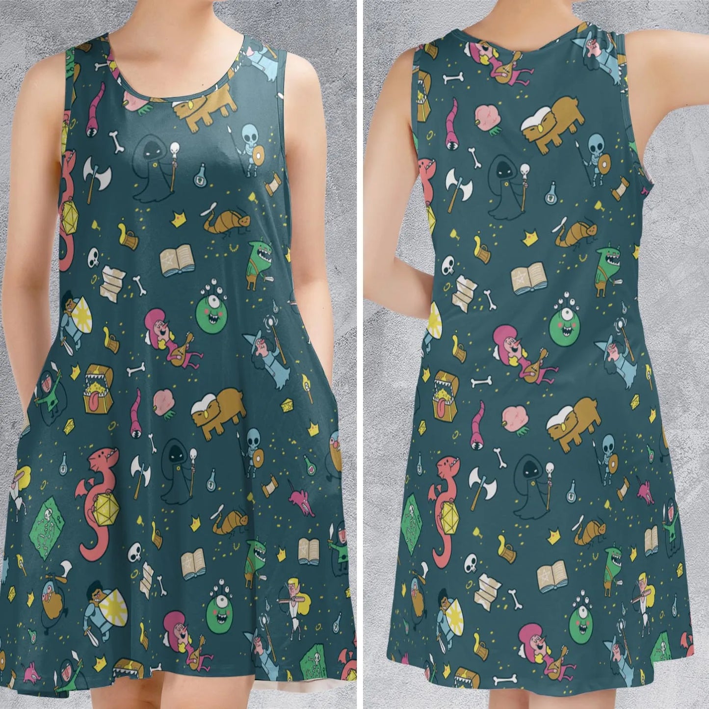 Sleeveless Dress - UGEGUTXL