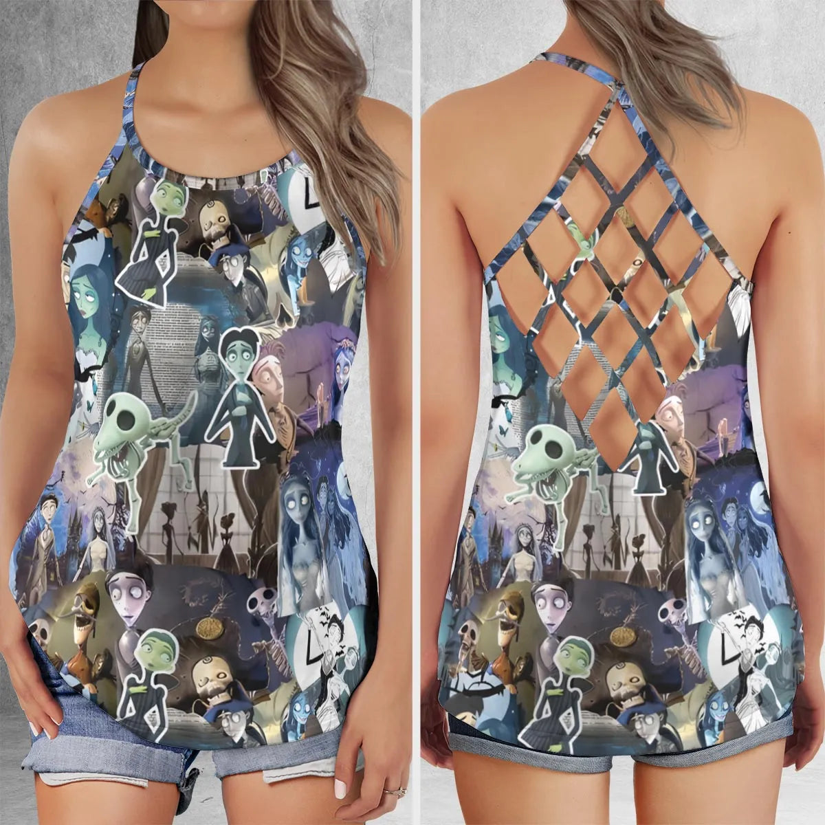 Criss Cross Tank Top - H661S9VA