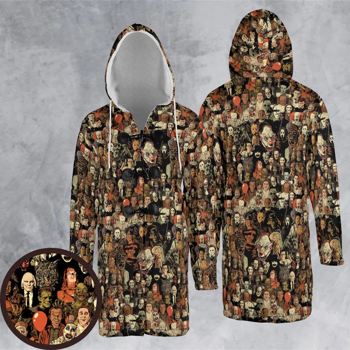 Hooded Cloak Coat - GW2FKSLR