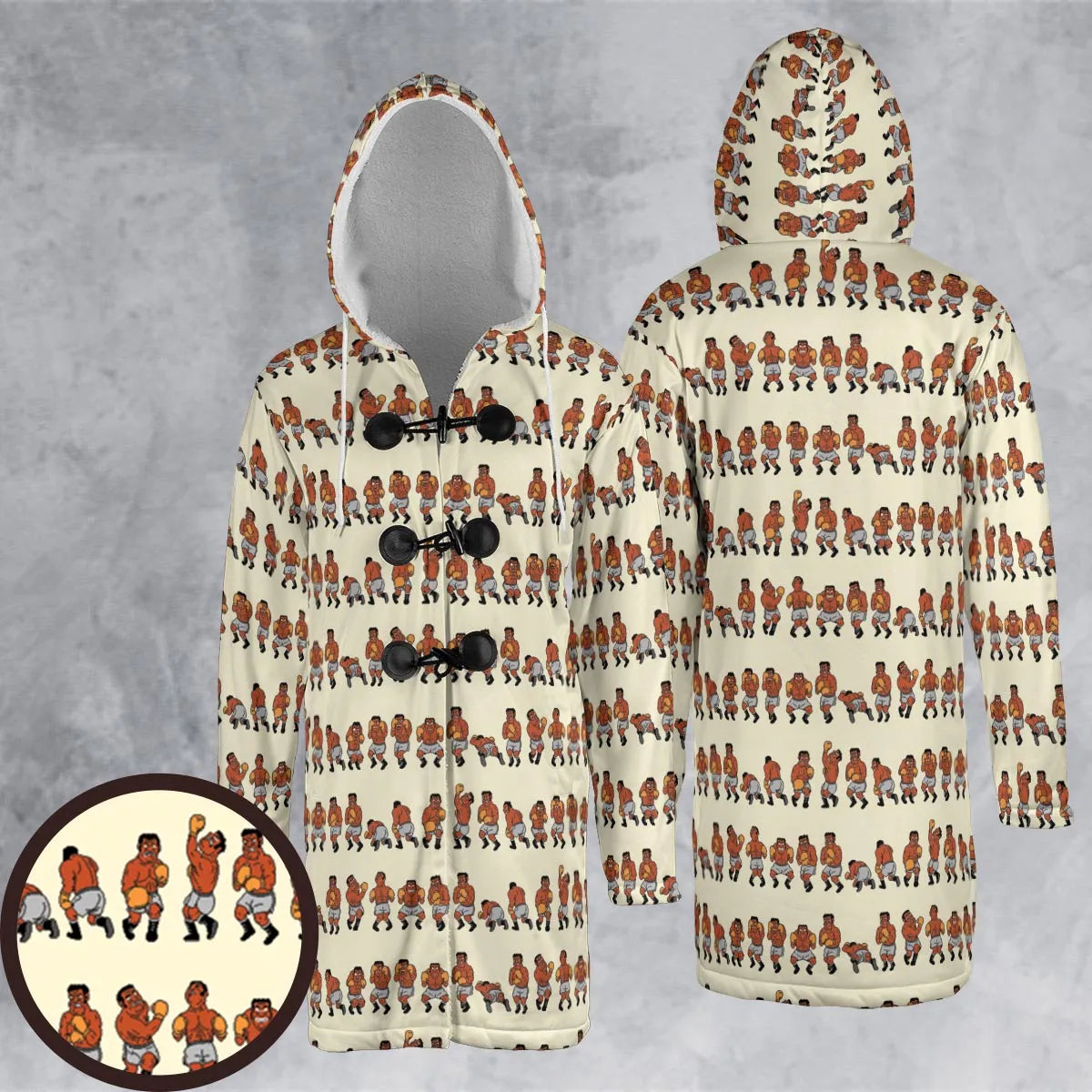 Hooded Cloak Coat - EFRRQLZD