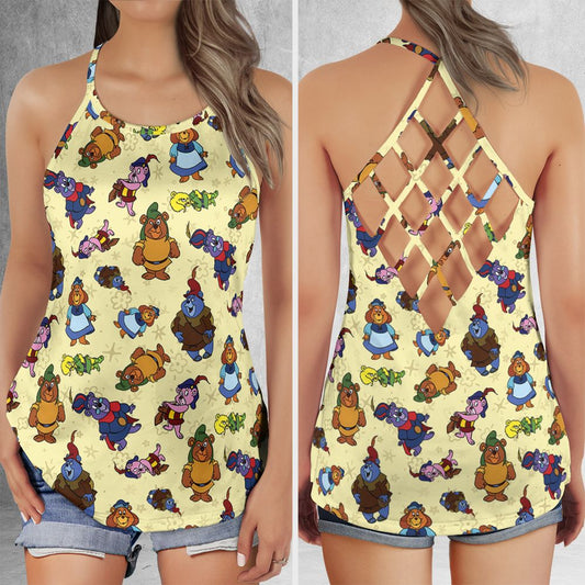 Criss Cross Tank Top - 2QP6B4LG -  - 1