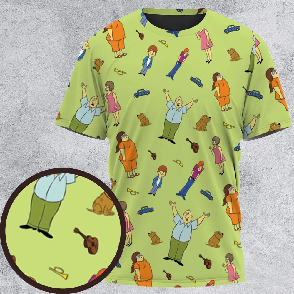 All-Over Print Unisex T-Shirt - EWVFYT56
