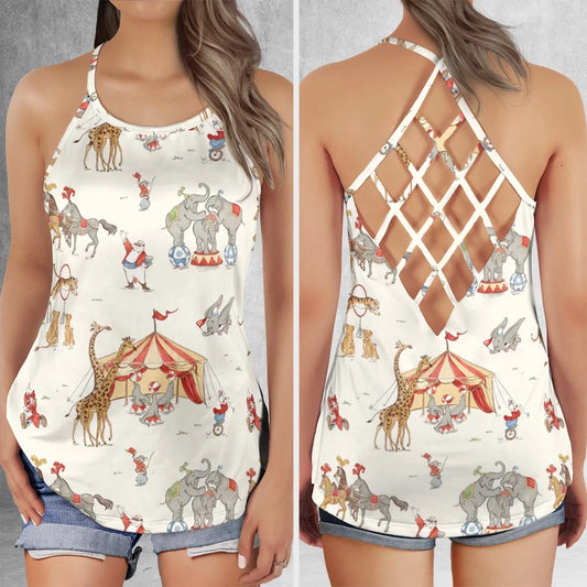 Criss Cross Tank Top - 4WMQQDE1