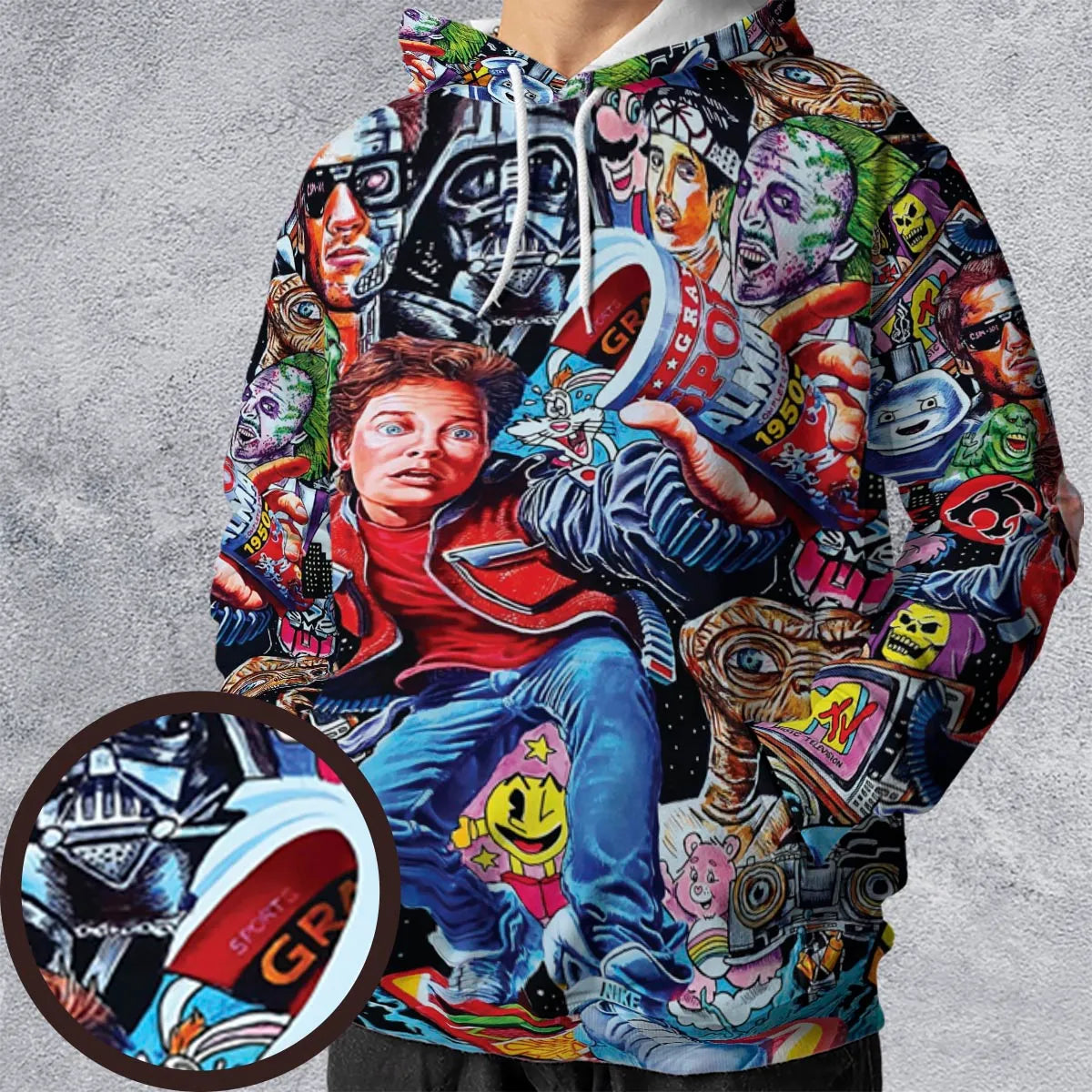 All-over Print Hoodie - H7SBWRM6