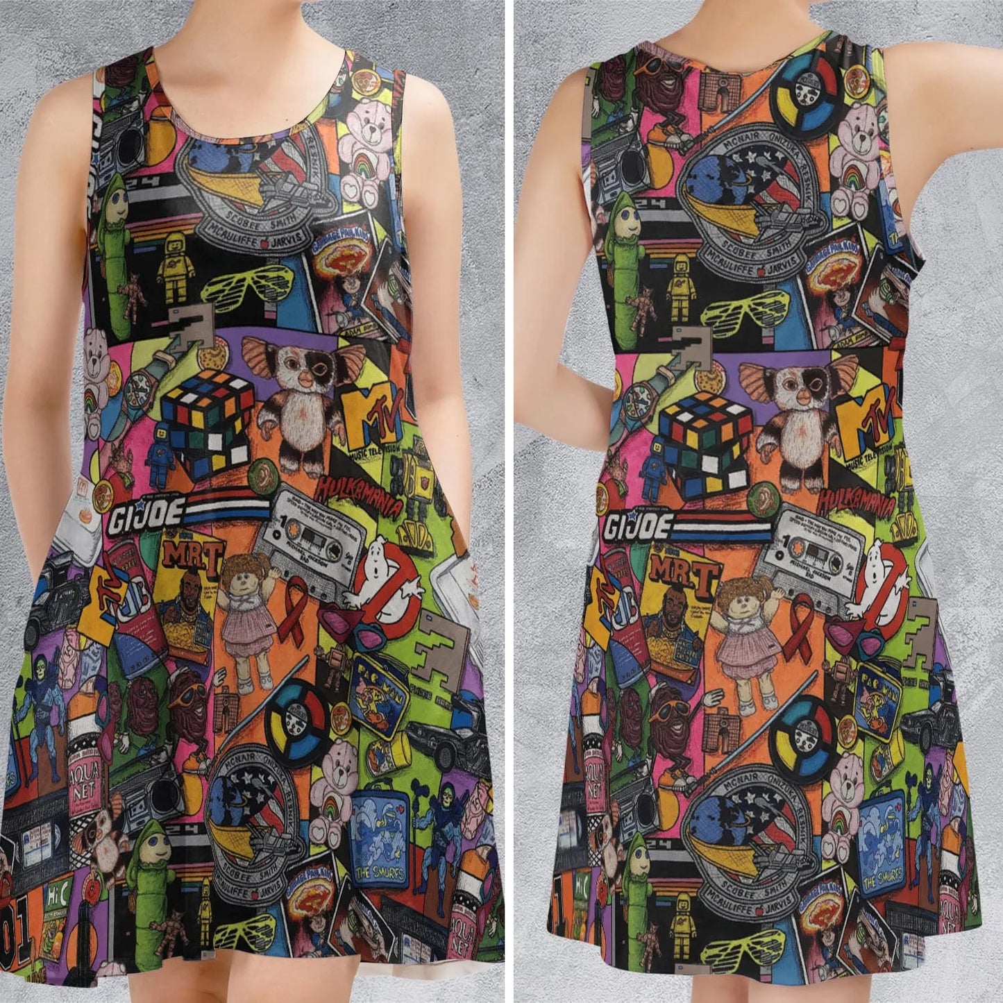 Sleeveless Dress - 765FUC5J