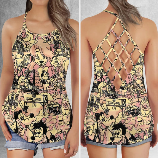 Criss Cross Tank Top - ENGK6AXT