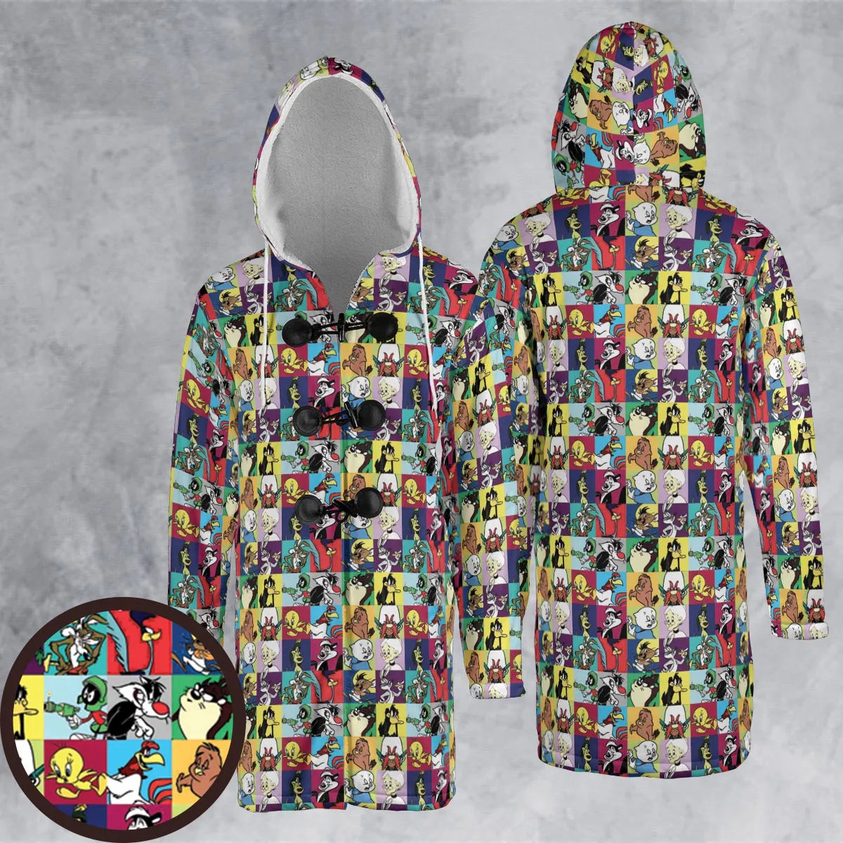 Hooded Cloak Coat - LB7ASA4M