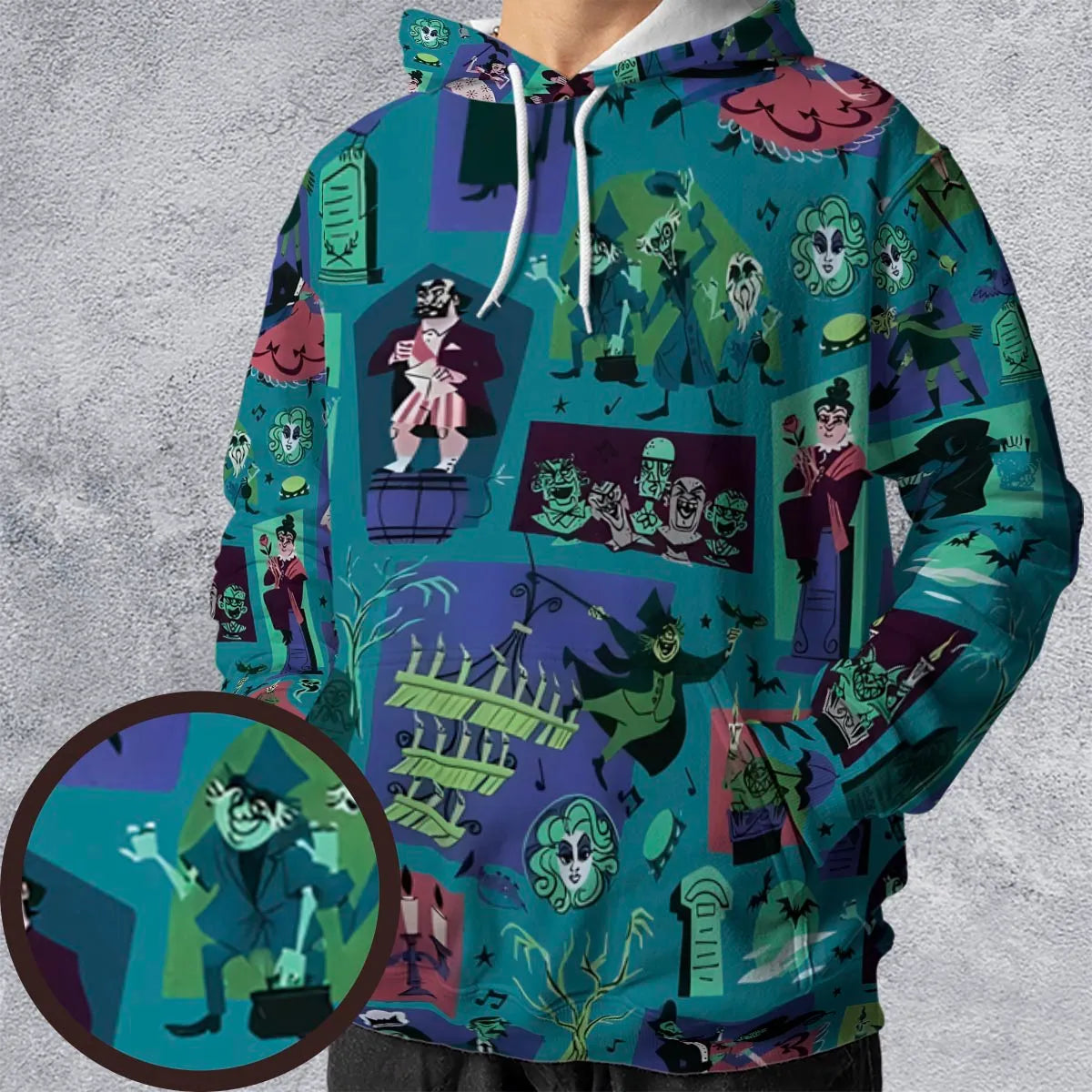 All-over Print Hoodie - 2F46MYS3