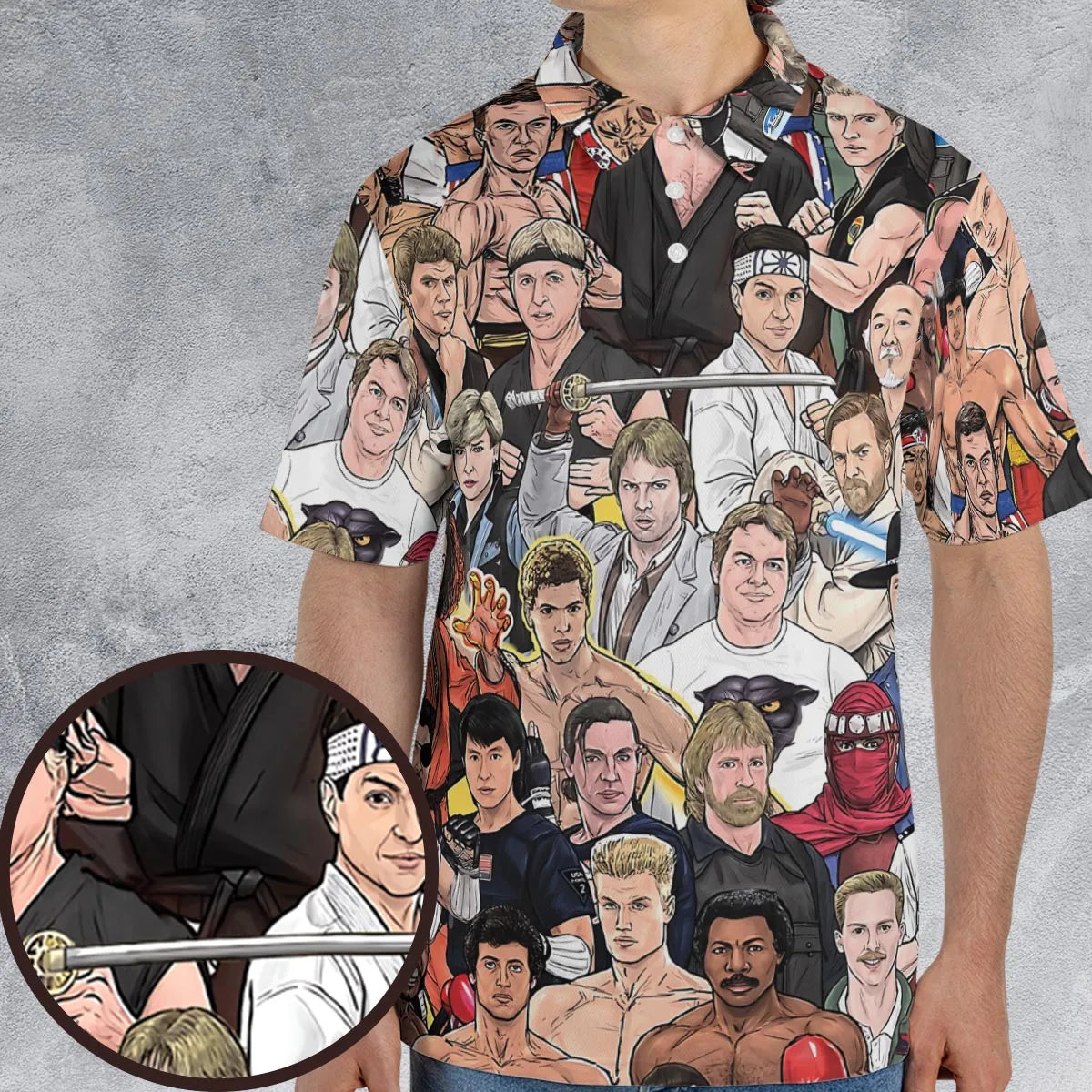 AOP Men/Women Polo Shirt - EF79PJUB