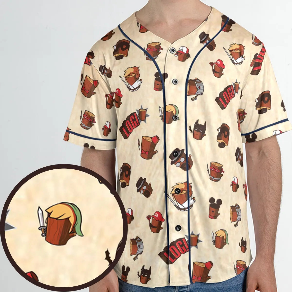 Unisex Baseball Jersey - U3TRYGNF