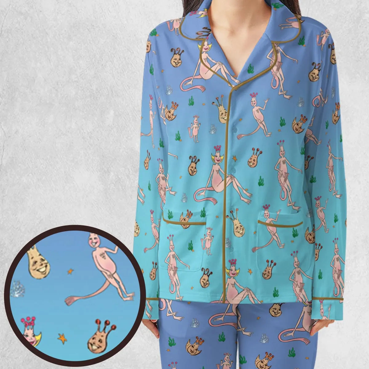 Pajamas Set - YU2FCQKS