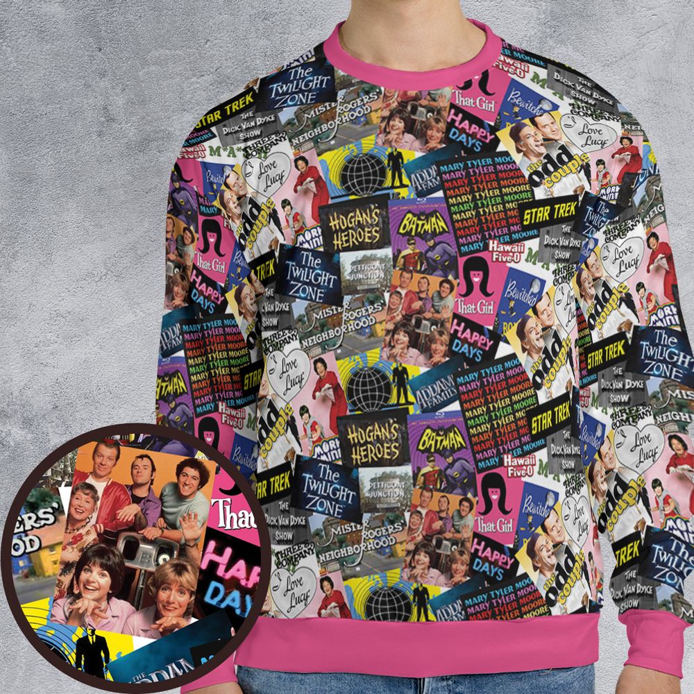 All-over Print Sweatshirt - A77BWGJX -  - 1