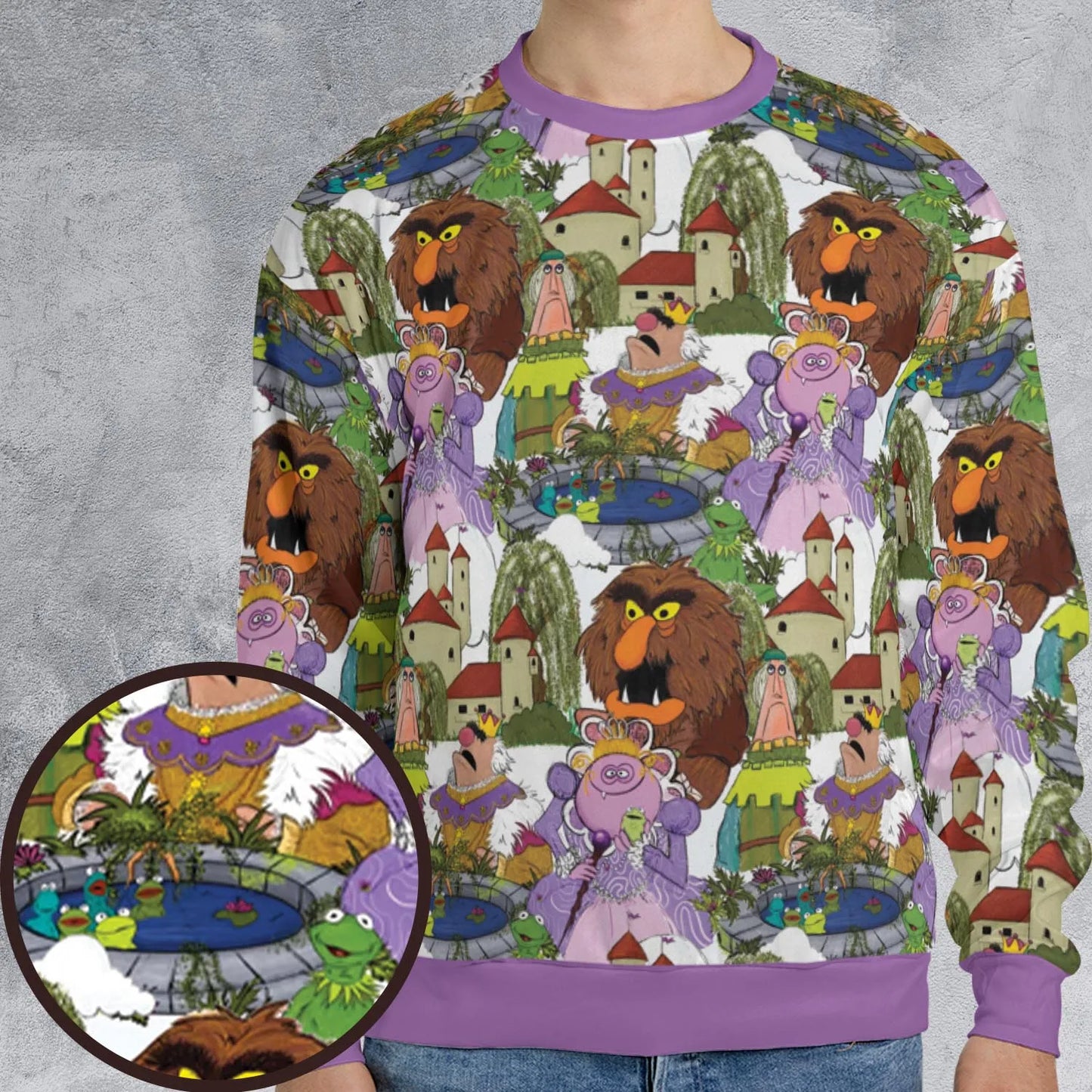 All-over Print Sweatshirt - 23T97RDC