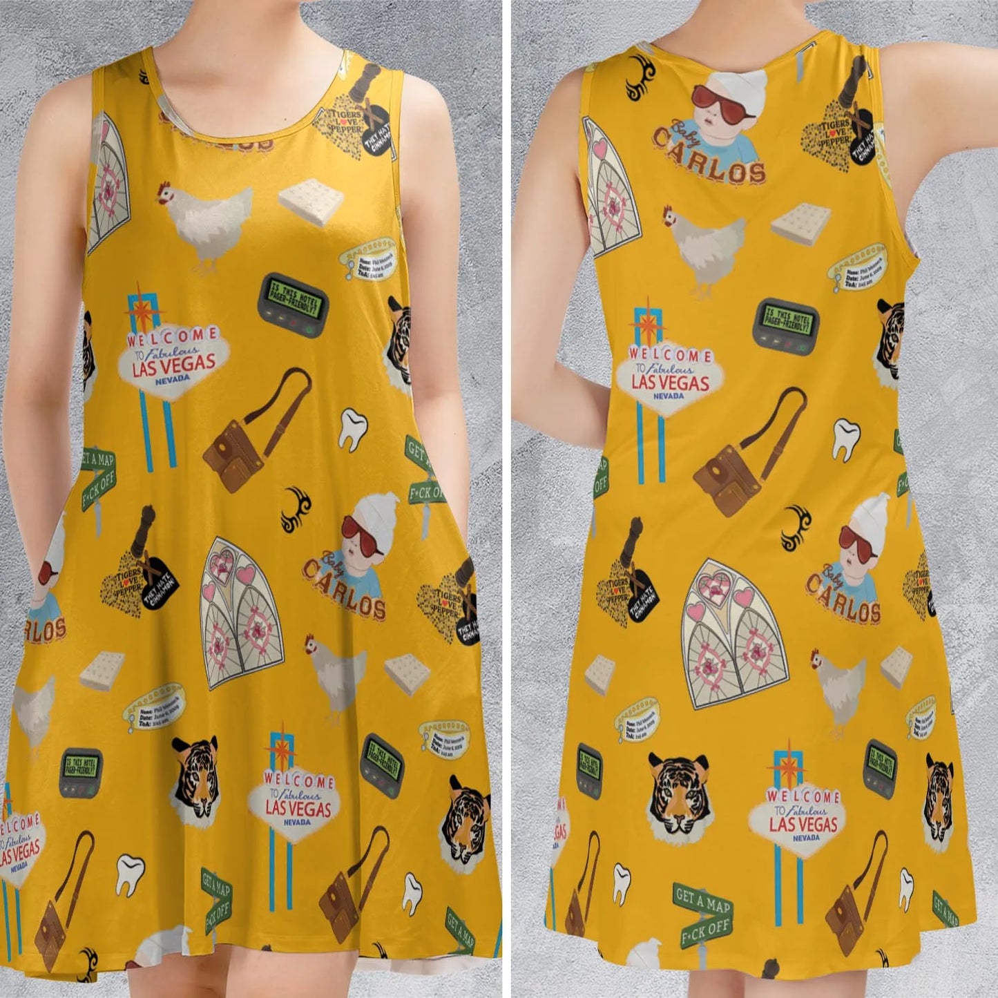 Sleeveless Dress - ZJX54MWU
