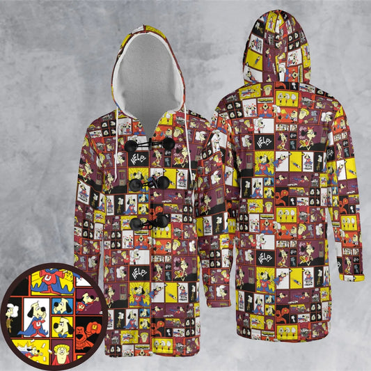 Hooded Cloak Coat - WJ7A4HM7