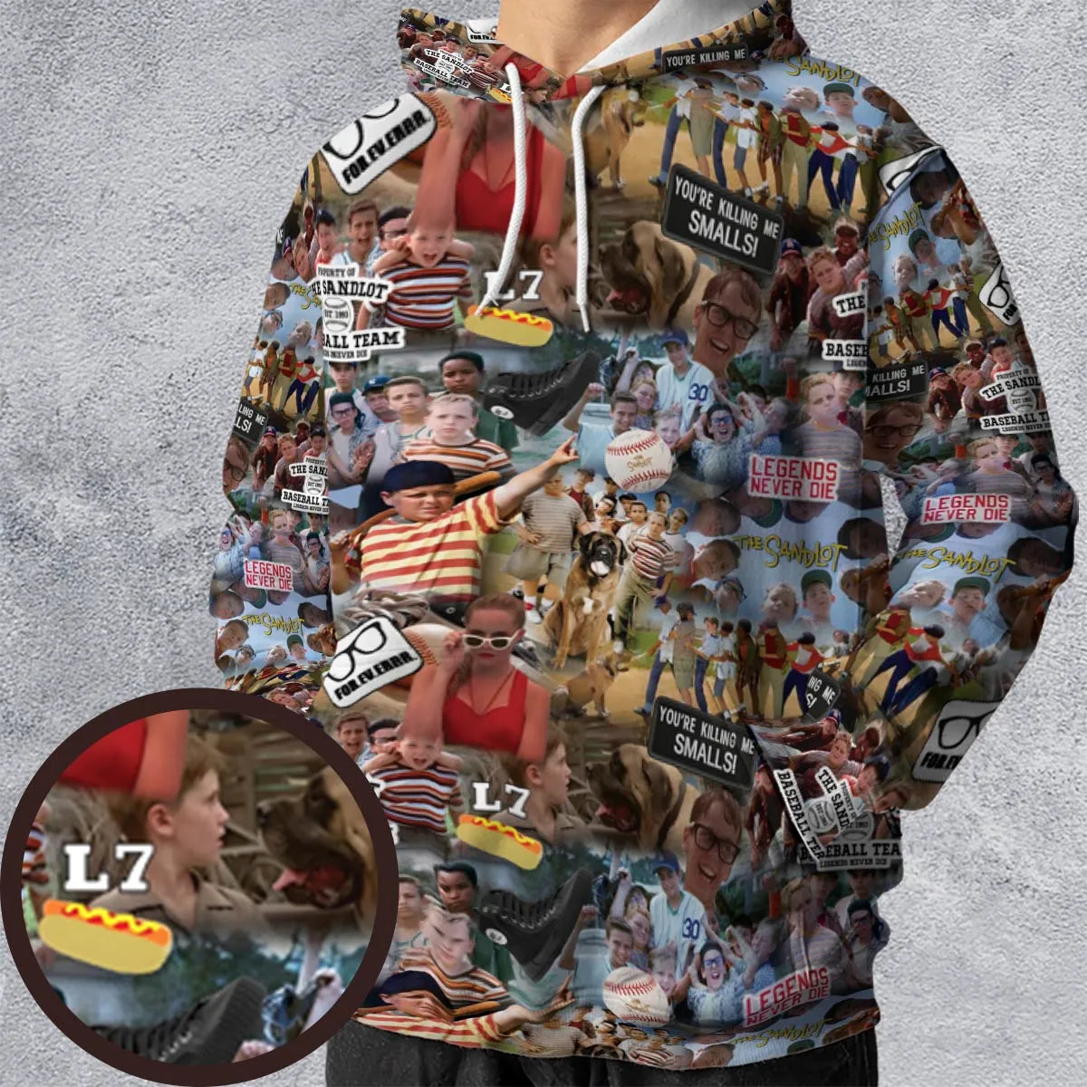 All-over Print Hoodie - 373K29ZD