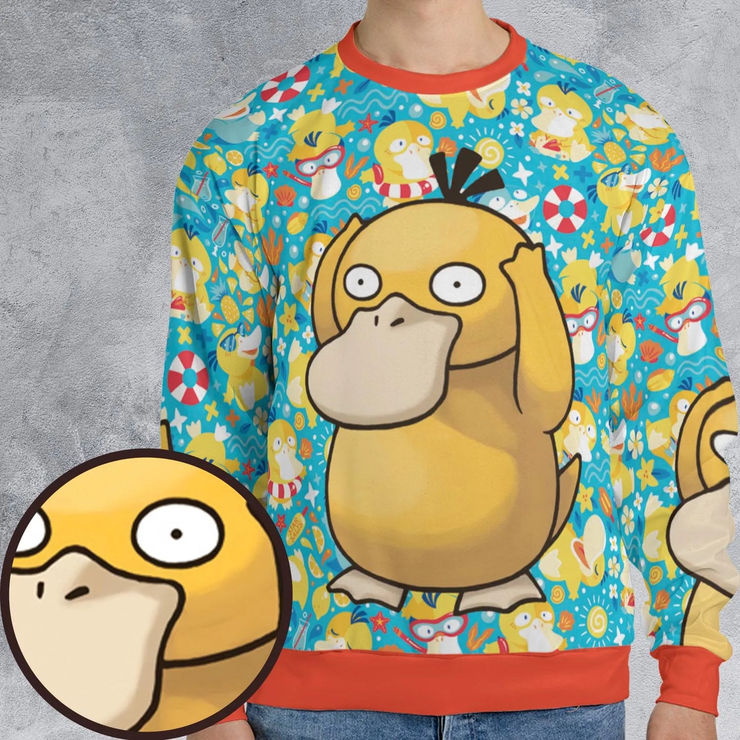 All-over Print Sweatshirt - BBRYDX96