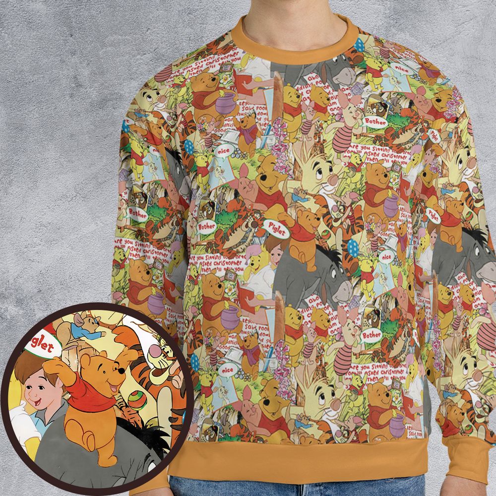All-over Print Sweatshirt - YZ3KUKWB -  - 1
