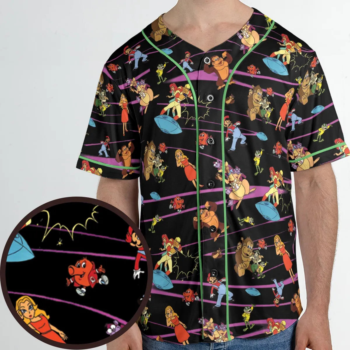 Unisex Baseball Jersey - 3KBEN412