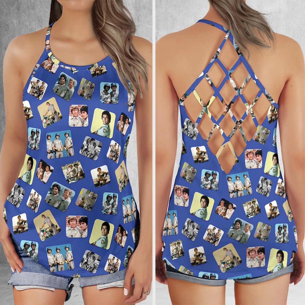Criss Cross Tank Top - M4678MAD -  - 1
