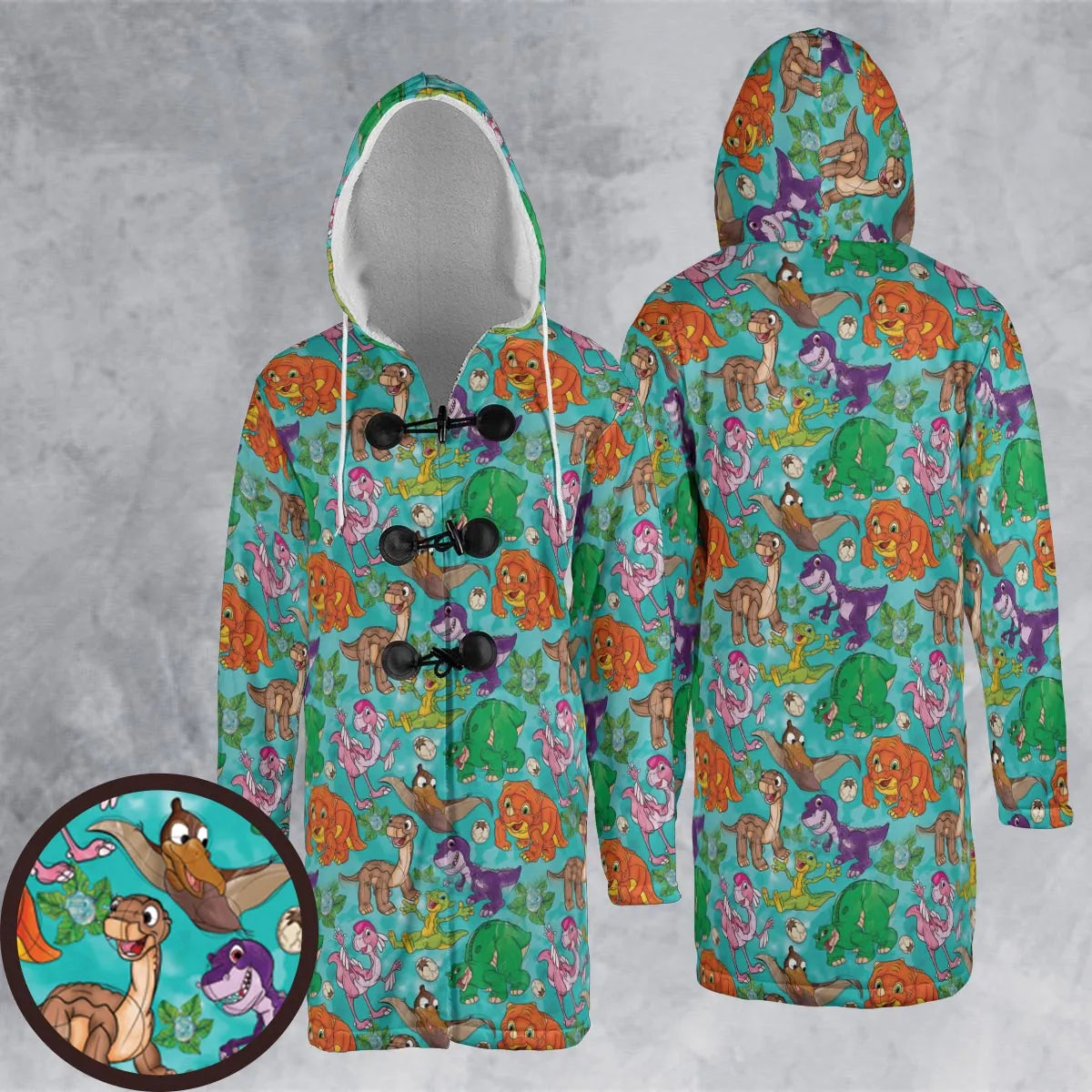 Hooded Cloak Coat - 7NL1YZSB