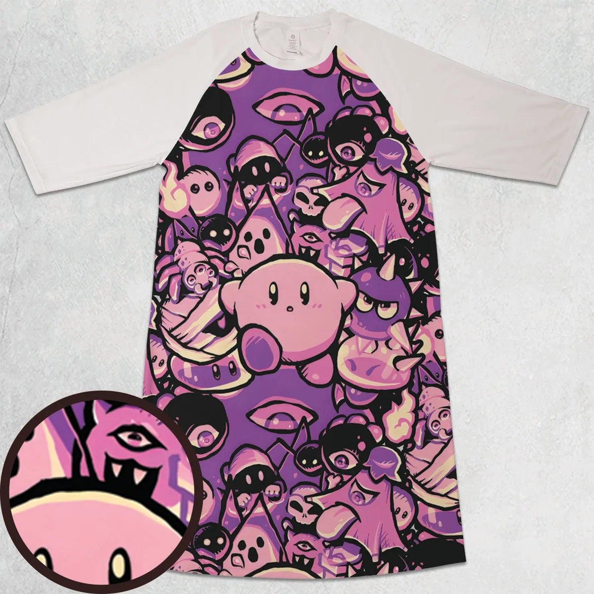 3/4 Sleeve Raglan Dress - 2J2M7QYZ
