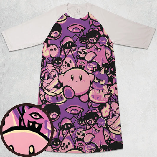 3/4 Sleeve Raglan Dress - 2J2M7QYZ