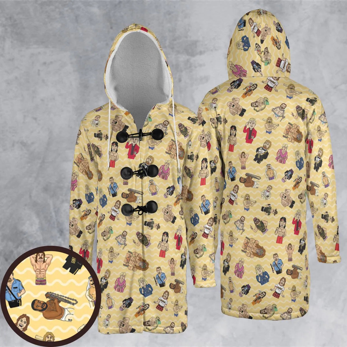Hooded Cloak Coat - U79YT8S2