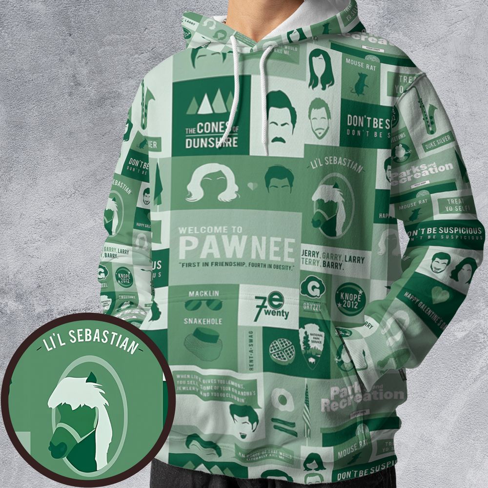All-over Print Hoodie - BNAABUHS -  - 1