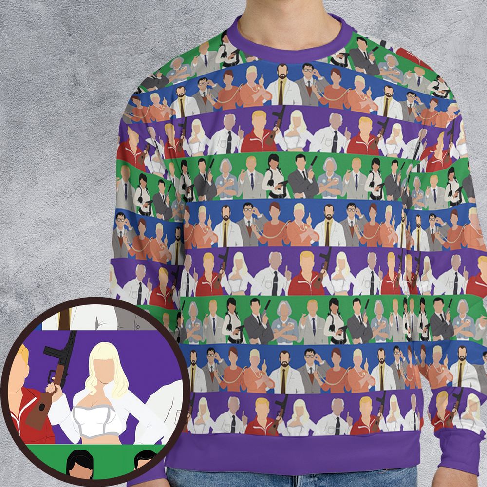 All-over Print Sweatshirt - WYP2LGM2 -  - 1