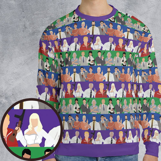 All-over Print Sweatshirt - WYP2LGM2 -  - 1