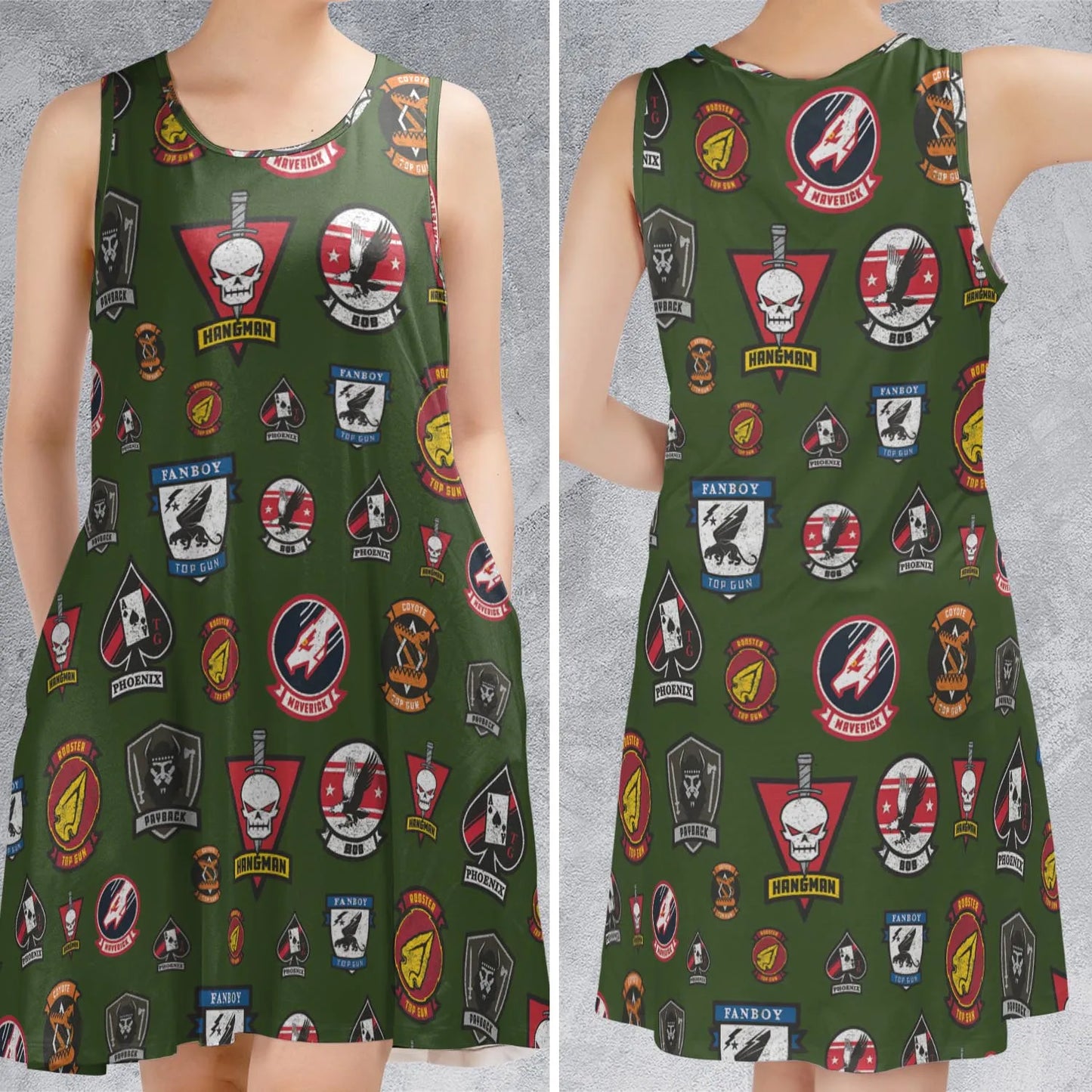 Sleeveless Dress - B9MJS5ZQ