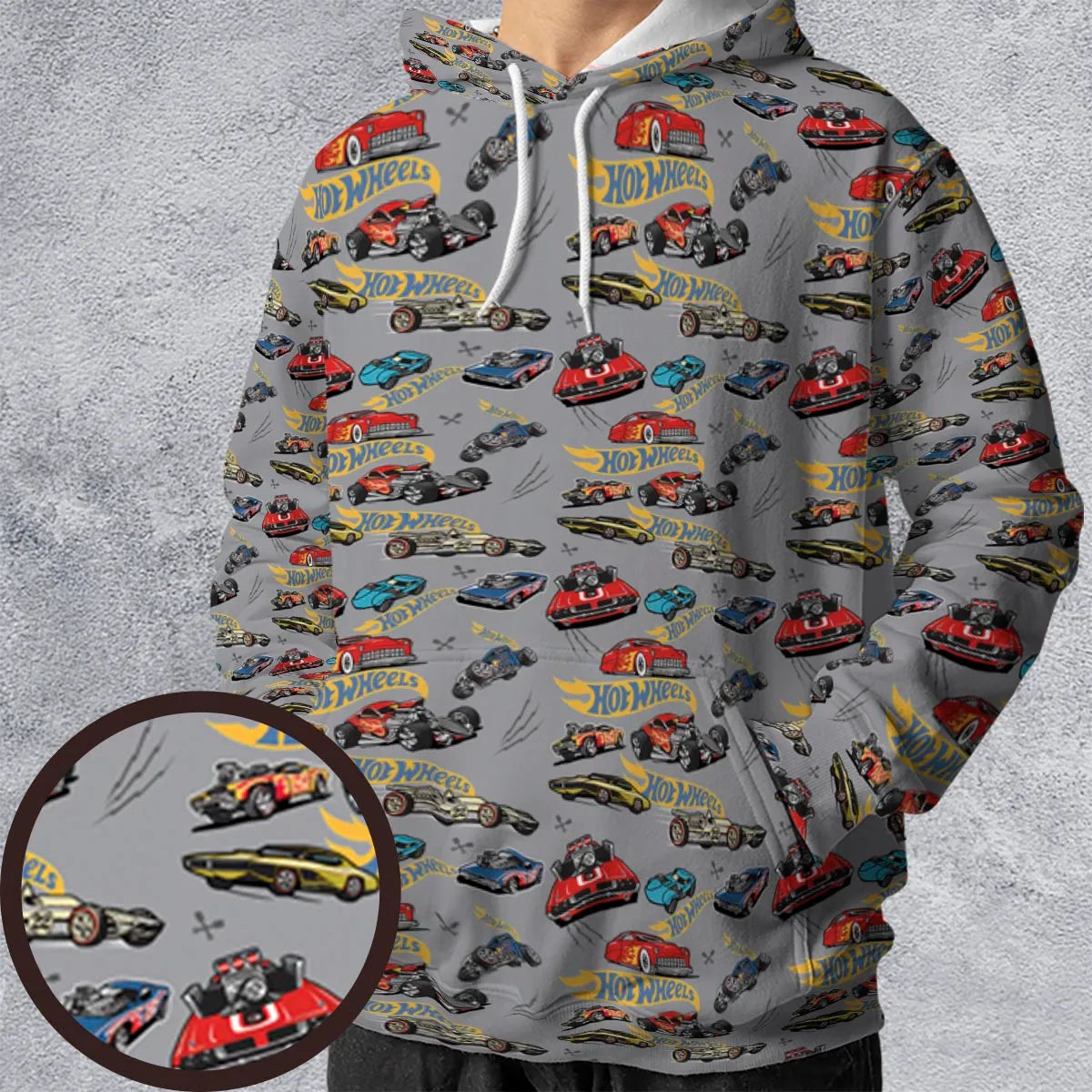 All-over Print Hoodie - VD34B8ZX