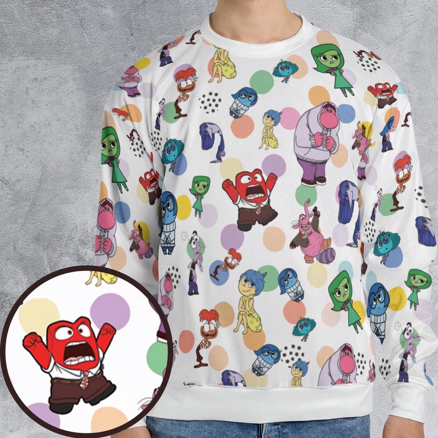 All-over Print Sweatshirt - GJ17M582