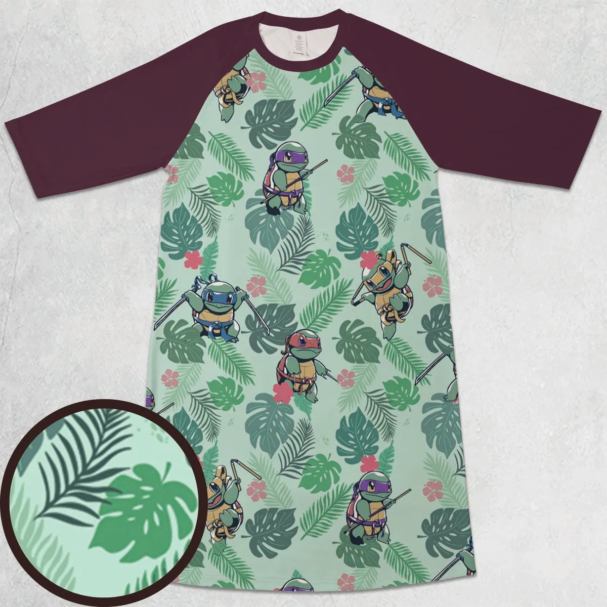 3/4 Sleeve Raglan Dress - 8TTRCUS2